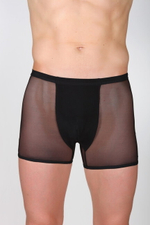 Шорты мужские сетчатые, (48) (Цвет: черный)