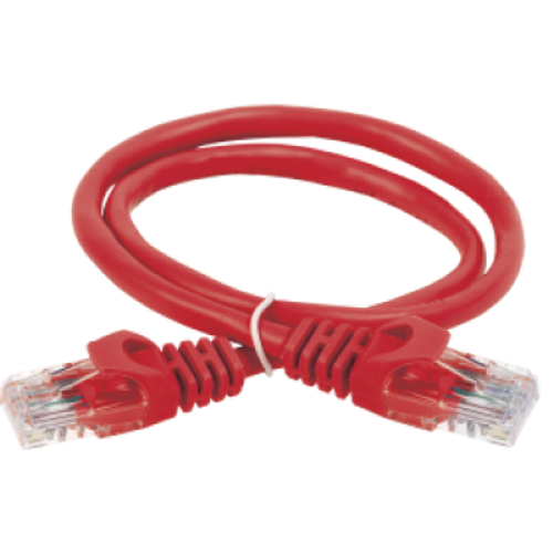 Патч-корд кабель UTP 2м кат,5Е ITK красный