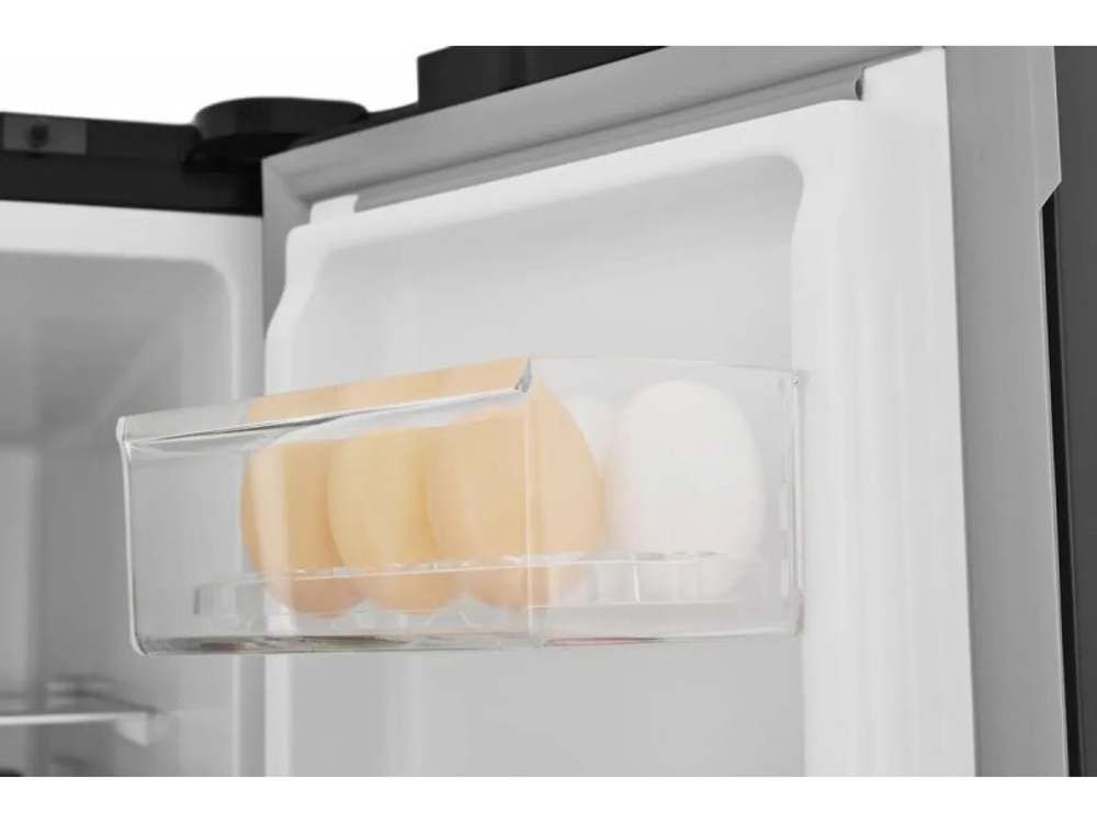 Холодильник Zugel ZRFD361B No Frost черный