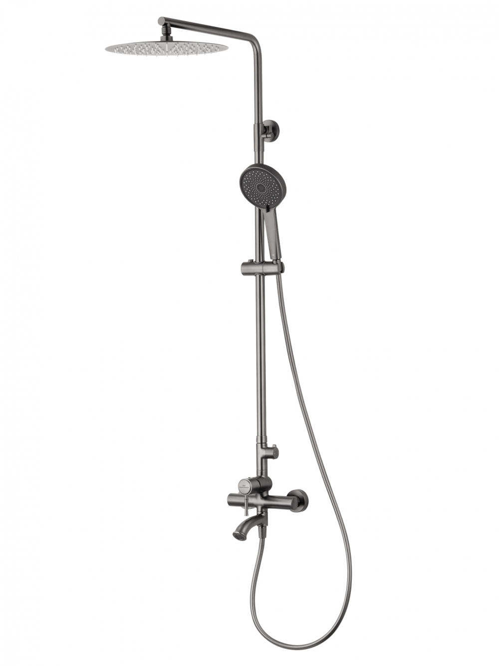 Душевая система WONZON & WOGHAND TOR, Темный графит (WW-88047073-BGM)