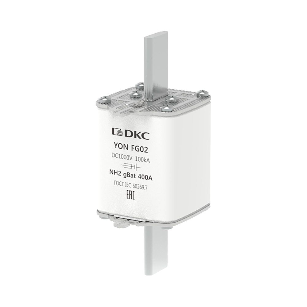 Предохранитель YON ножевого типа FG2 400А  NH2 характеристика gBat