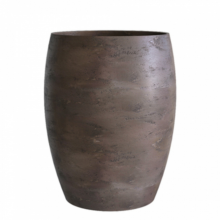 Кашпо OVAL TAUPE CONCRETE D41 H82