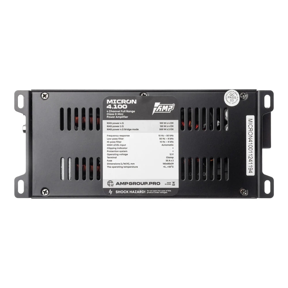 Усилитель AMP MICRON 4.100 - BUZZ Audio