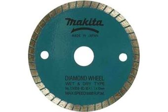 Диск алмазный универсальный 85x1.1x15 мм, сухой/мокрый рез Makita A-07353