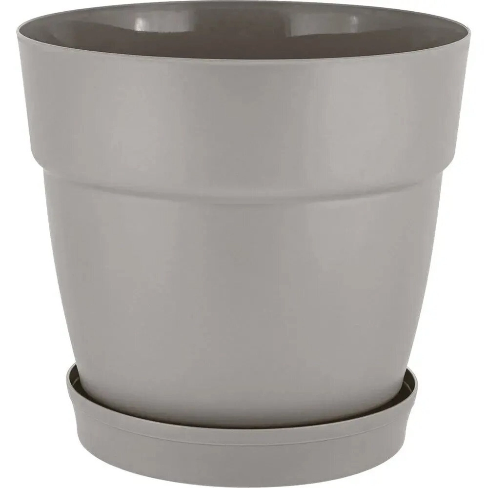 Горшок для цветов InGreen Villa de Fiori, фикс.поддон, 26л, D380мм, на колесиках,французск