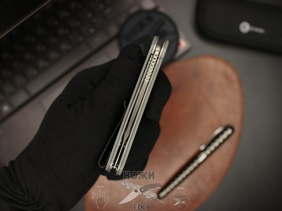 Складной нож Civivi Elementum C907B c клинком из стали D2, рукоять G10