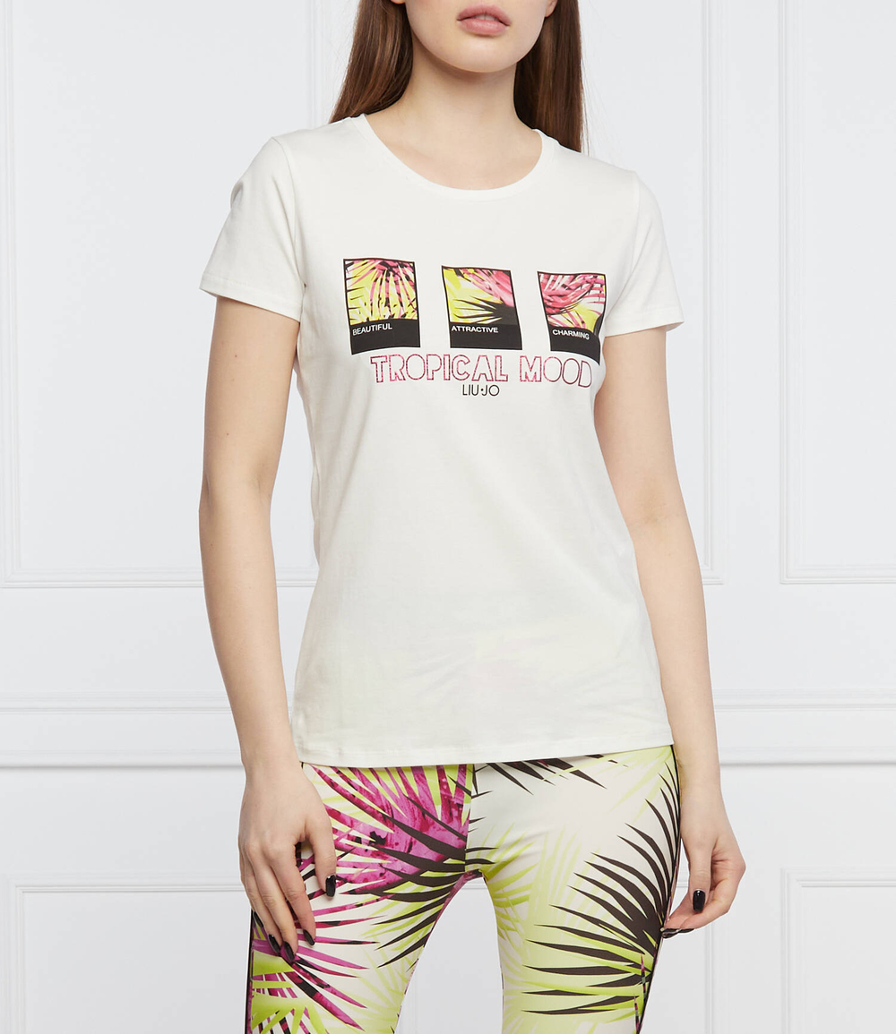 футболка Liu Jo Sport - белый(TA2238 J5003)