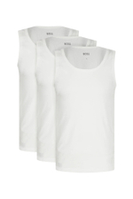 майка 3 шт. Classic BOSS BLACK - белый(50475278)