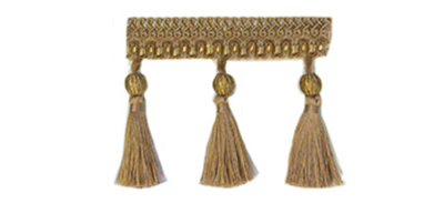 10007/26 Бахрома с кисточками и бубенчиками