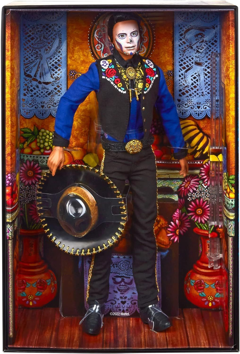 Кукла Barbie Кен Dia de Muertos 2022