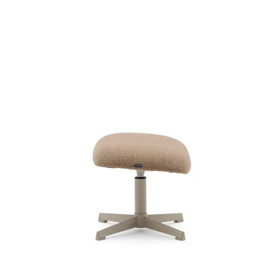 Крутящийся пуф Jaspe светло-коричневый