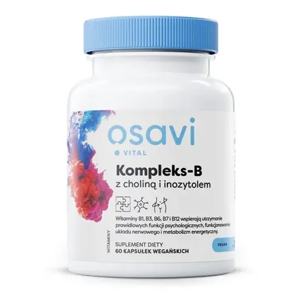 Osavi Комплекс-B с холином и инозитолом - 60 капсул