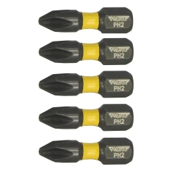 Бита PH2 x 25мм S3 5шт. торсионная WURZ 2400-5