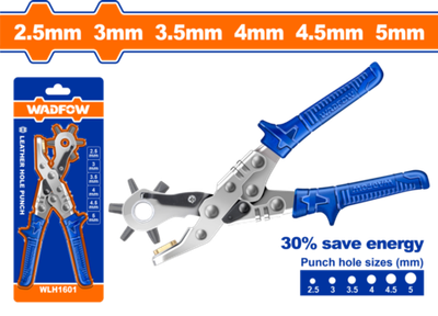 Дырокол для кожи 250 мм (12/48) WADFOW WLH1601