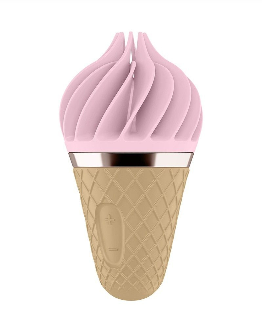 Вибратор-спиннер с розовыми лепестками Satisfyer Sweet Treat