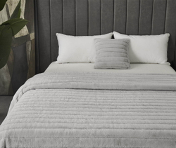 Плед 220х240 Sofi De MarkO Анабель серый