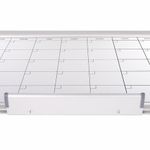 Доска-планинг НА МЕСЯЦ магнитно-маркерная 60х90 см, алюминиевая рамка, BRAUBERG "Extra", 237564