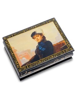 ШК-11/ 2-K Шкатулка в технике декупаж (8х10х4)