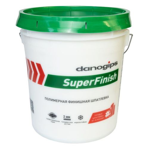 Шпатлевка полимерная универсальная Danogips Super Finish 28 кг