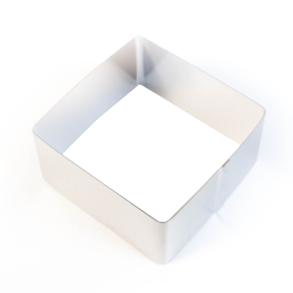 Вырубка для печенья "Квадрат" 2 шт (8*4 см, 10*4 см) металл