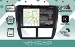 Магнитола для Subaru Forester 3 (SH) 2008-2013, Impreza GH, GE - Vaycar VA71-0062-2K на Android 13, 8-ядер, 2K QLED, ТОП процессор, CarPlay, 4G SIM-слот