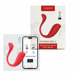 Вибромассажер интерактивный Svakom Phoenix Neo 2 красный