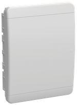 TEKFOR Корпус пластиковый ЩРВ-П-24 IP41 белая дверь IEK