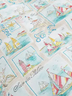 Ткань для пошива "Витамин Sea" Сказка перкаль, длина 10 м., ширина 2,2 м.