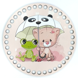 Донышко Принт Детское 15см Дизайн Животные