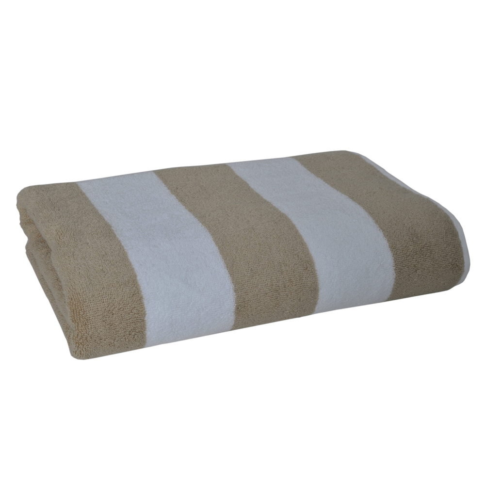 Полотенце 70х140 L'appartement Tampa коричневое/белое