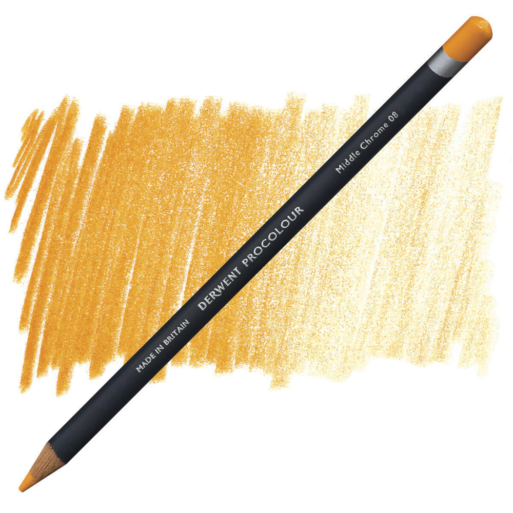 Derwent Procolour. 08 Middle Chrome