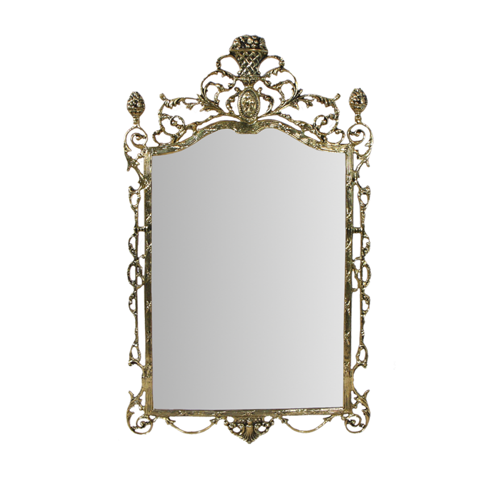 Bello De Bronze Зеркало Ешпига в раме, золото