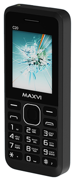 Сотовый телефон Maxvi C20 Black