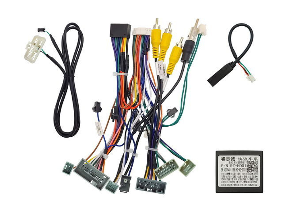 Комплект рамки с разъёмами 10.1"+can Honda Pilot 2016+ - Car-Smart 9513