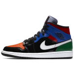 Кроссовки Air Jordan 1 Mid GS SE Multi Patent