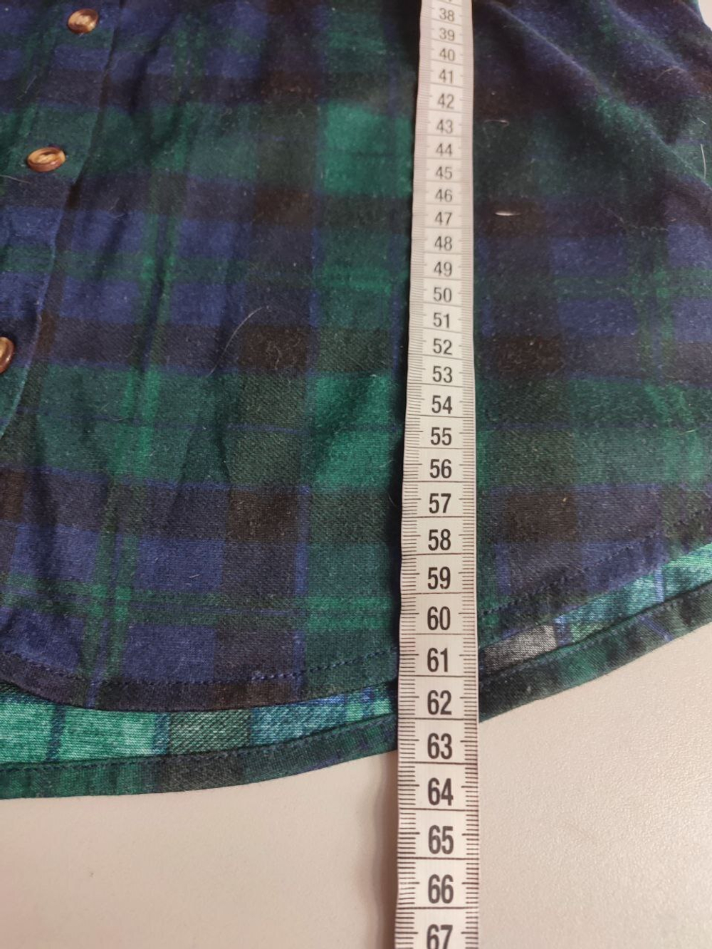 Рубашка Apricot в клетку 48 размер