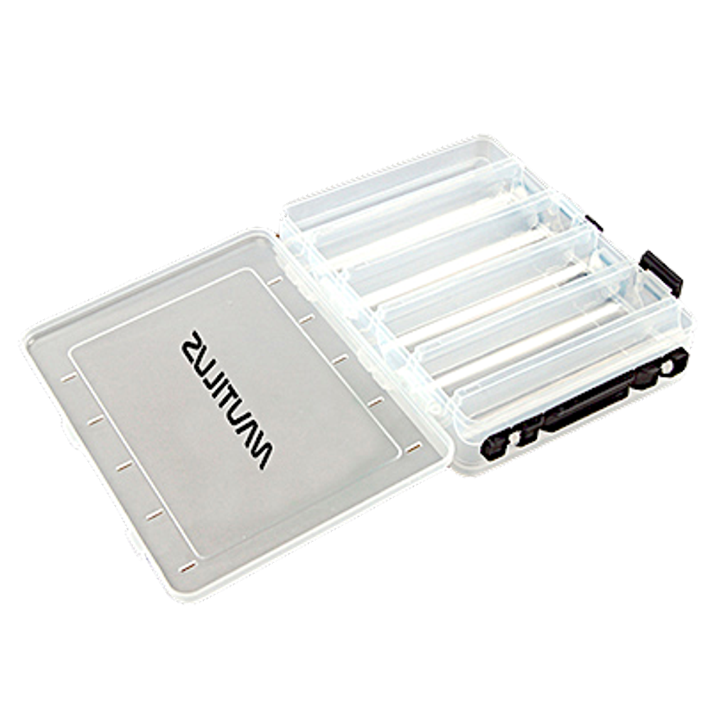 Коробка для воблеров двухсторонняя Nautilus (Double Sided Box) NB2-205V 10отд. 205x170x48мм -