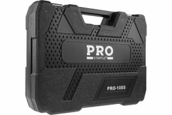 Набор инструментов STARTUL 1/4 , 1/2 6 граней 108 предметов PRO Stuttgart PRO-108S