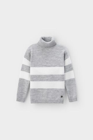 джемпер  для девочки  КВ 30134/ш/св.серый меланж