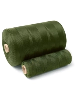 Нитки капроновые Петроканат Extra 800 гр, 93,5tex*4 (1,00 мм), оливковый, 1850м