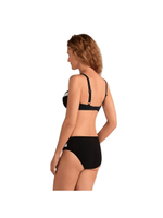 Купальник раздельный (лиф+трусы) после мастэктомии, черный 44-46 RU