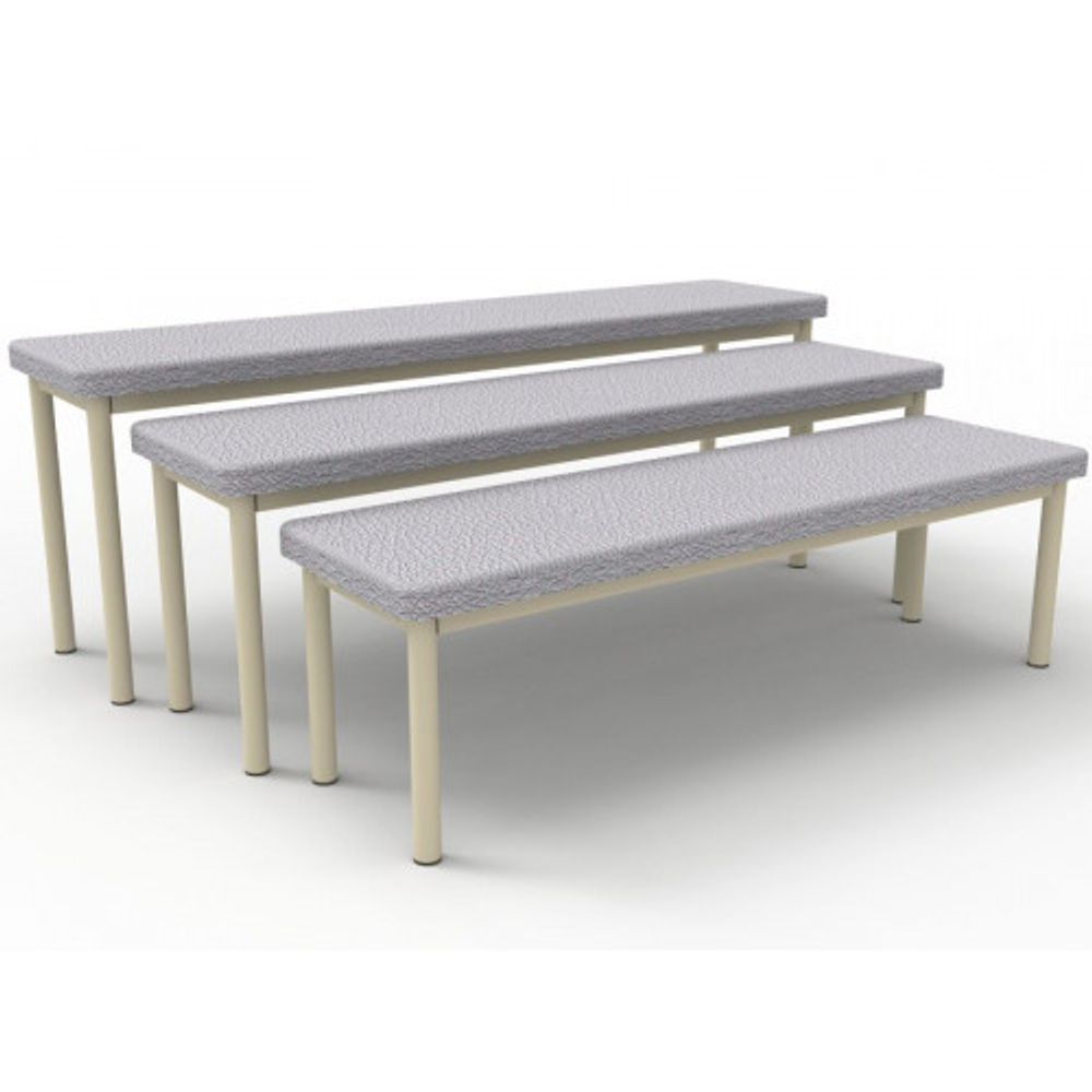 Комплект скамеек на металлокаркасе Матрешка