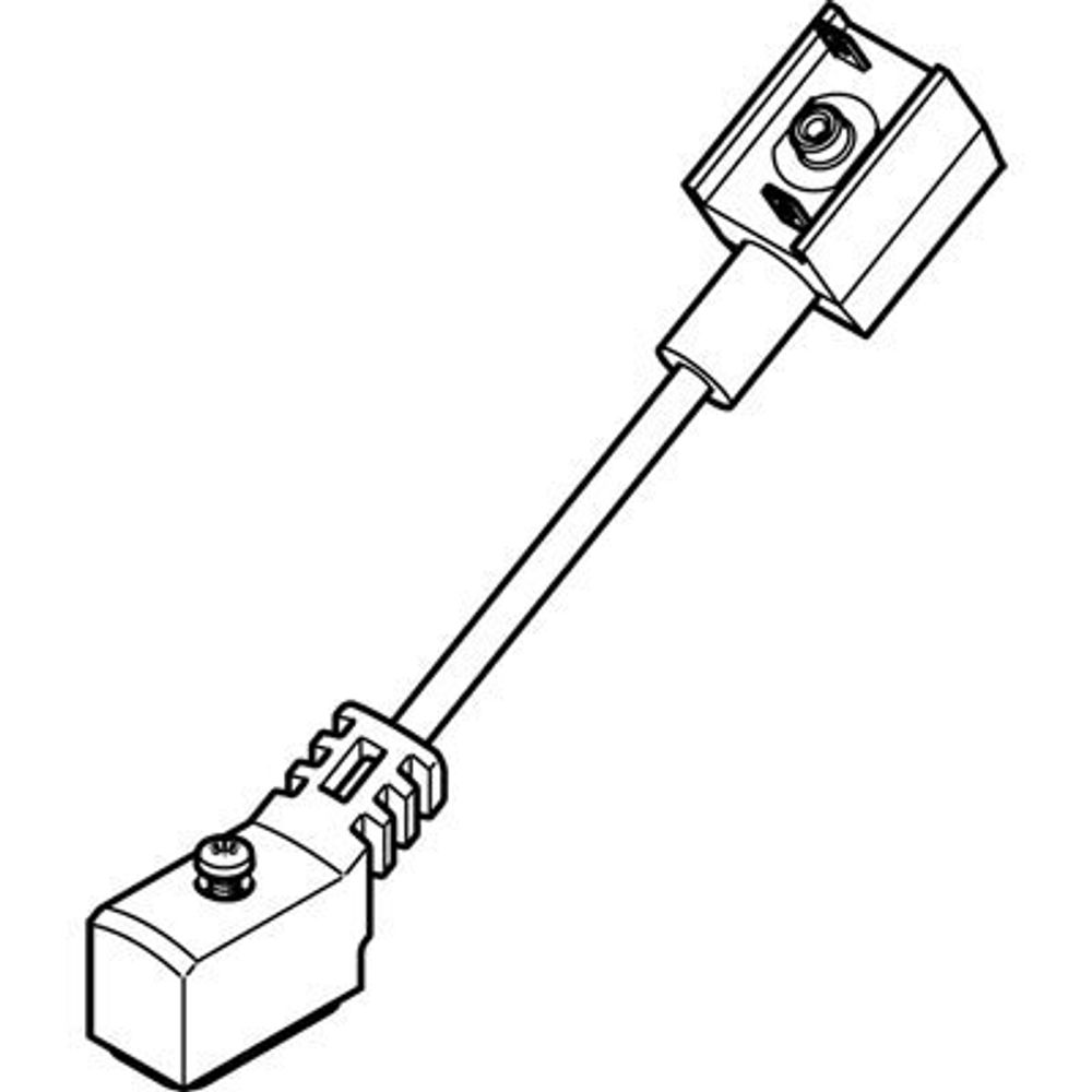 NEBV-Z4WA2L-R-E-0.2-N-Z1W2-S1 Соединительный кабель