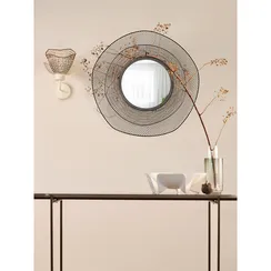 Светильник настенный vinger, 25х30х33 см, белый/золотой