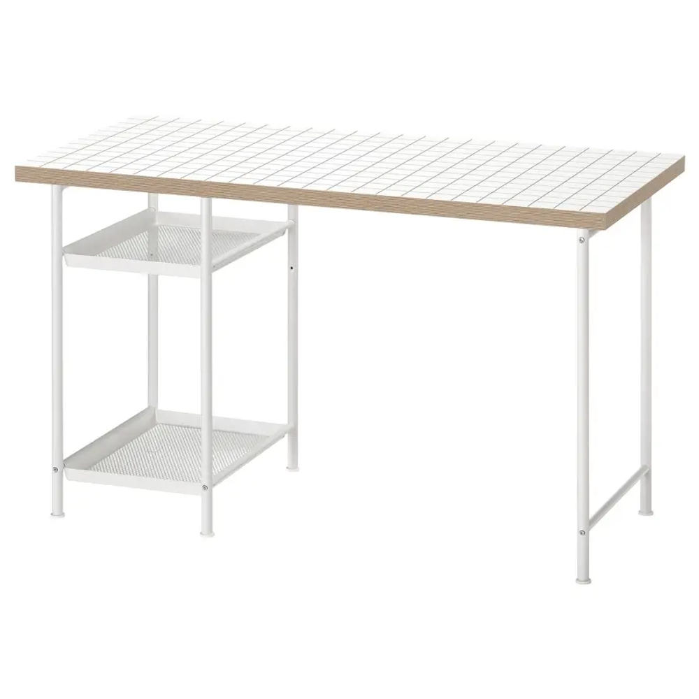 Письменный стол - IKEA LAGKAPTEN SPÄND/SPAND/СПЭНД ЛАГКАПТЕН ИКЕА, 120x60см, белый, антрацит