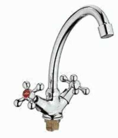 смеситель кухня LEDEME керамика  гайка L5908