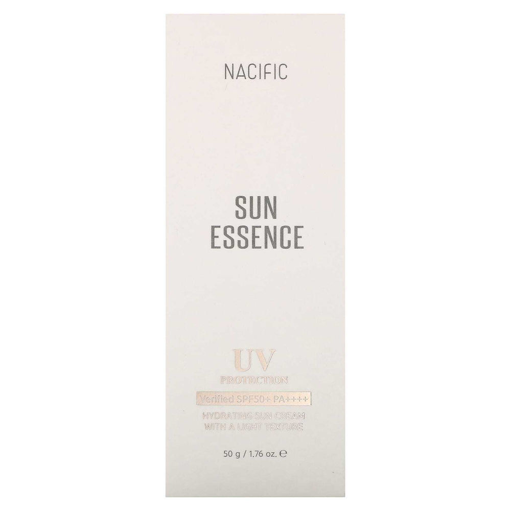 Nacific, Sun Essence, защита от ультрафиолета, SPF 50+ PA ++++, 50 г (1,76 унции)