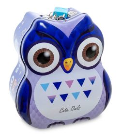 BX- 03/1 Металлическая копилка «Сова»