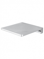 Мыльница с держателем WONZON & WOGHAND ECLIPSE, Хром (WW-9124-CR)