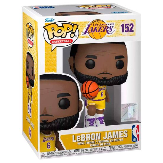 Фигурка Funko POP! NBA Lakers LeBron James (152) 65792 / Фигурка Фанко ПОП! в виде игрока NBA, Леброн Джеймс